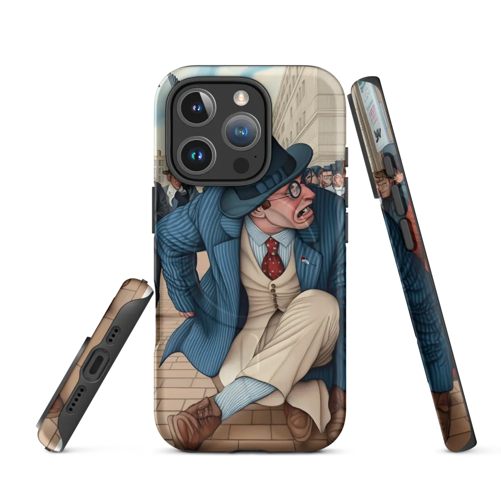 Caught in Tension | Phone Case |  16 Pro | MagSafe® Tough Case | Matte