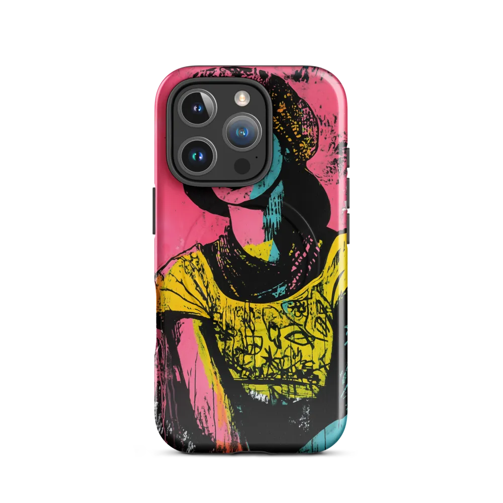 Urban Elegance: A Graffiti Portrait