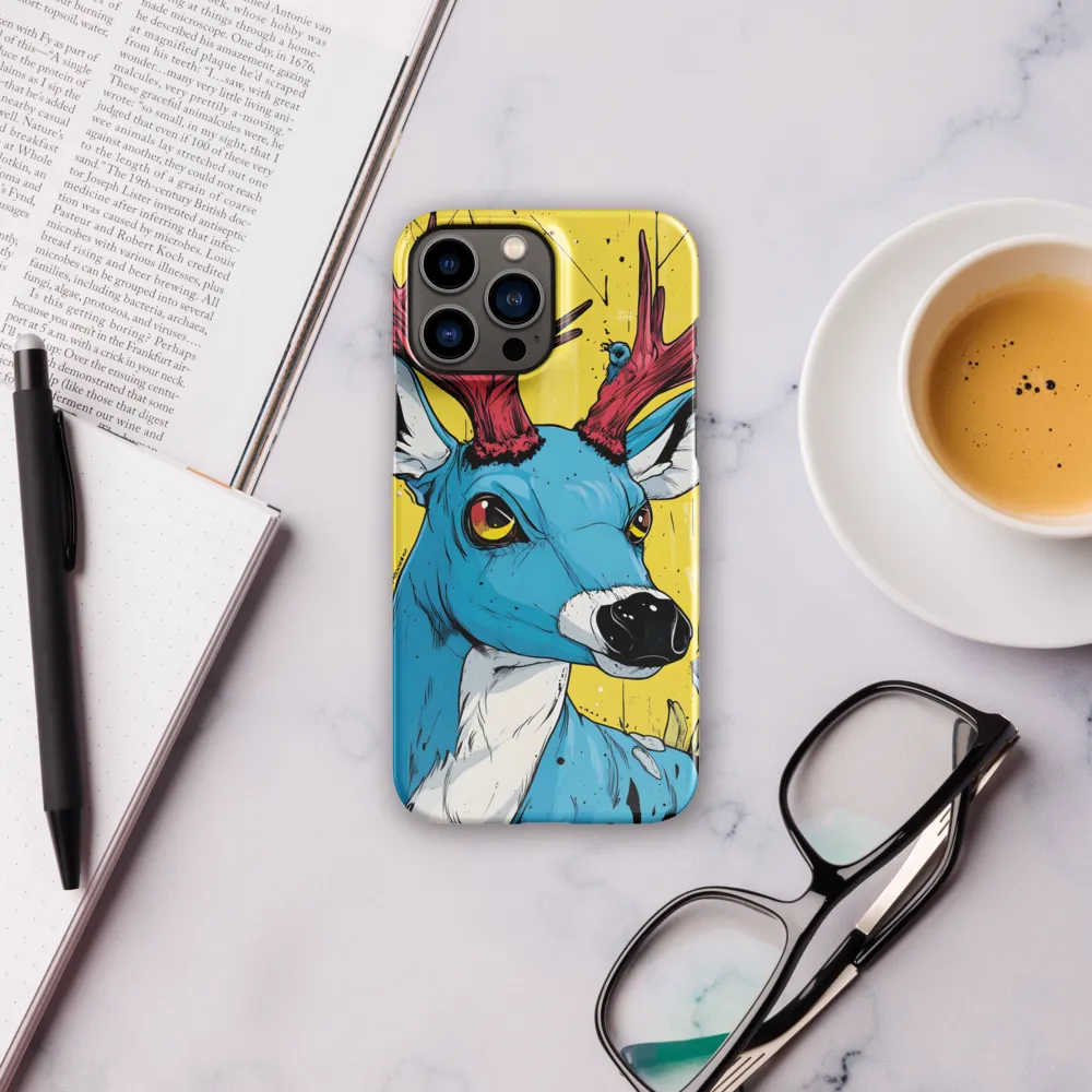 Vivid Antlers: A Modern Take on Nature