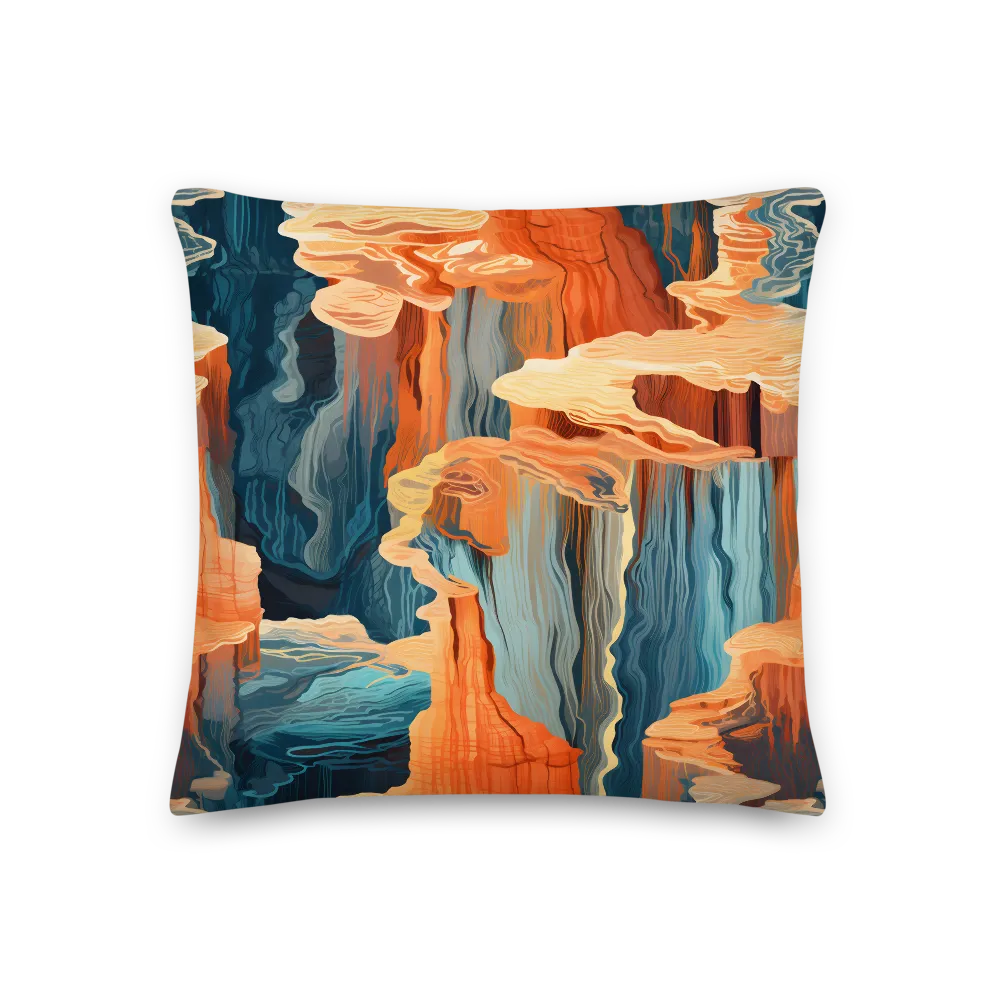 Ethereal Canyon Dreamscape | Pillow | 18″×18″