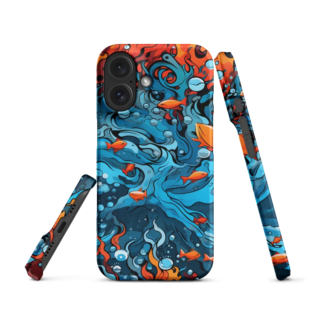 Fluid Harmony: Ocean and Flames