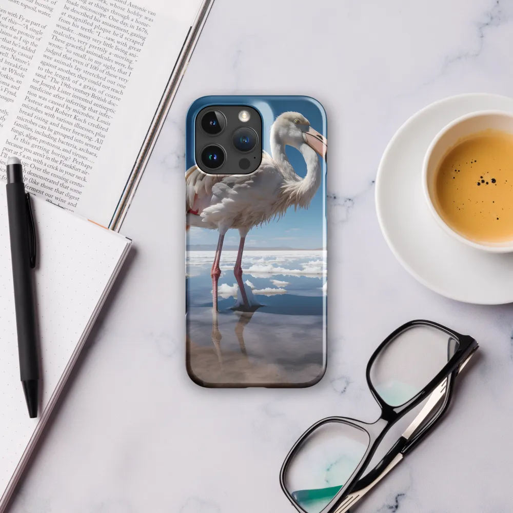 Graceful Solitude of a Flamingo