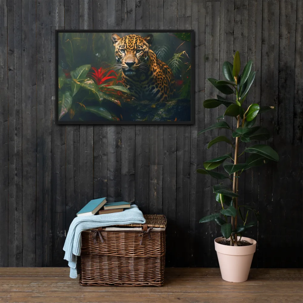 Echoes of the Wild | Canvas with Black Frame | 24″×36″