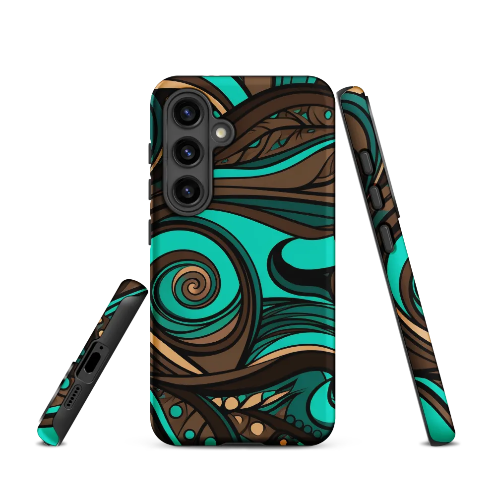 Fluctuating Currents | Phone Case |  S24 | Tough Case | Matte
