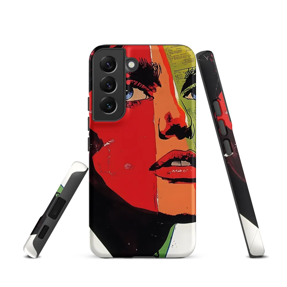 Vibrant Expressions: A Pop Art Portrait