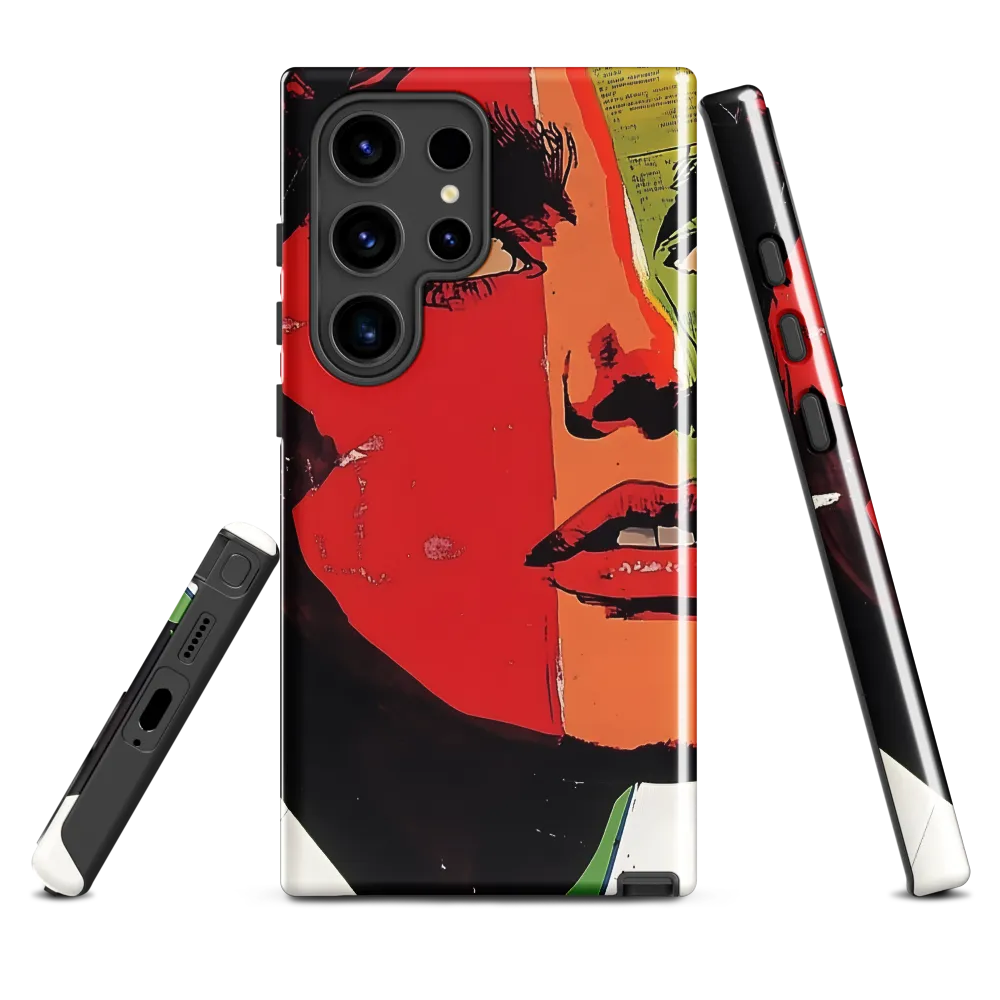 Vibrant Expressions: A Pop Art Portrait