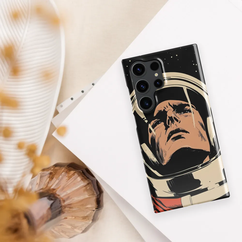 Gaze of the Astronaut | Phone Case |  S23 Ultra | Snap Case | Glossy