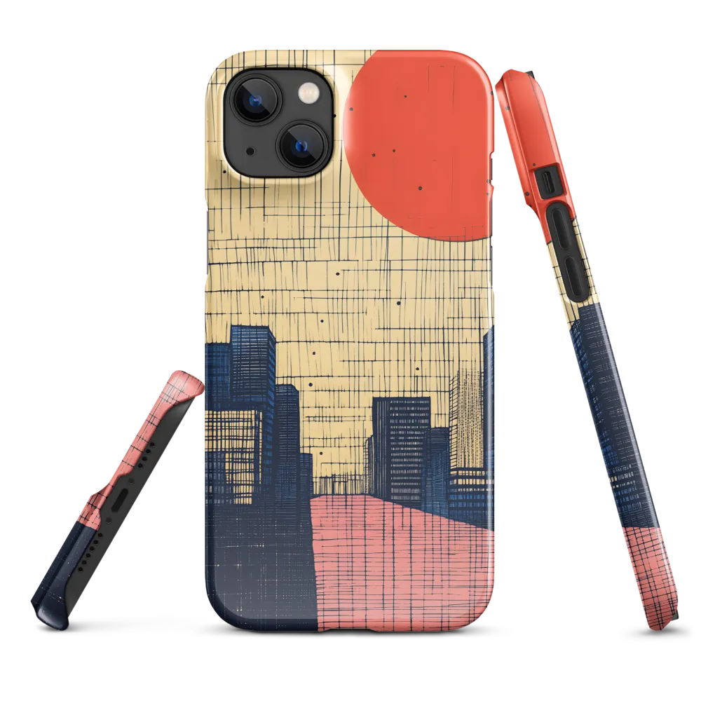 Urban Echoes: A Minimalist Cityscape