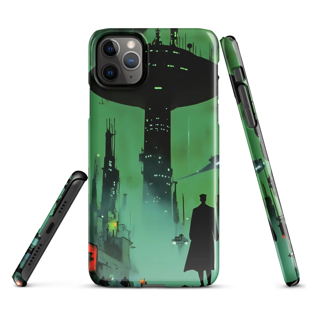 Urban Shadow: A Glimpse into the Future | Phone Case |  11 Pro Max | Snap Case | Glossy