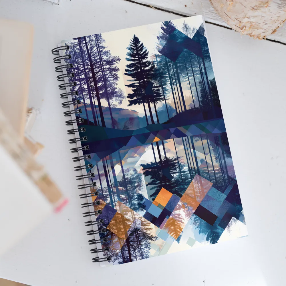 Reflections of Serenity | Spiral Notebook