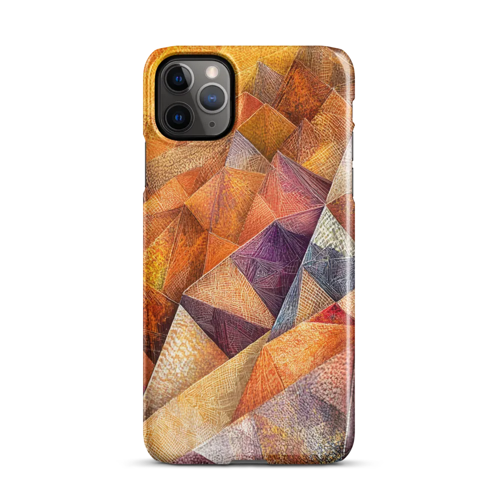 Geometric Warmth | Phone Case |  11 Pro Max | Snap Case | Glossy