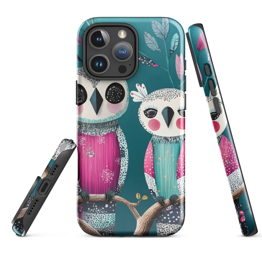 Whimsical Duo: A Celebration of Nature and Color