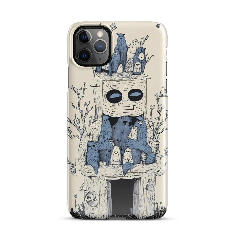 Whimsical Treehouse of Creatures | Phone Case |  11 Pro Max | Snap Case | Glossy