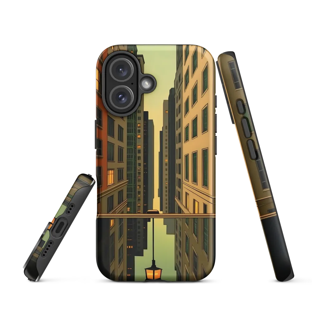 Reflections of Urban Serenity | Phone Case |  16 | Tough Case | Matte