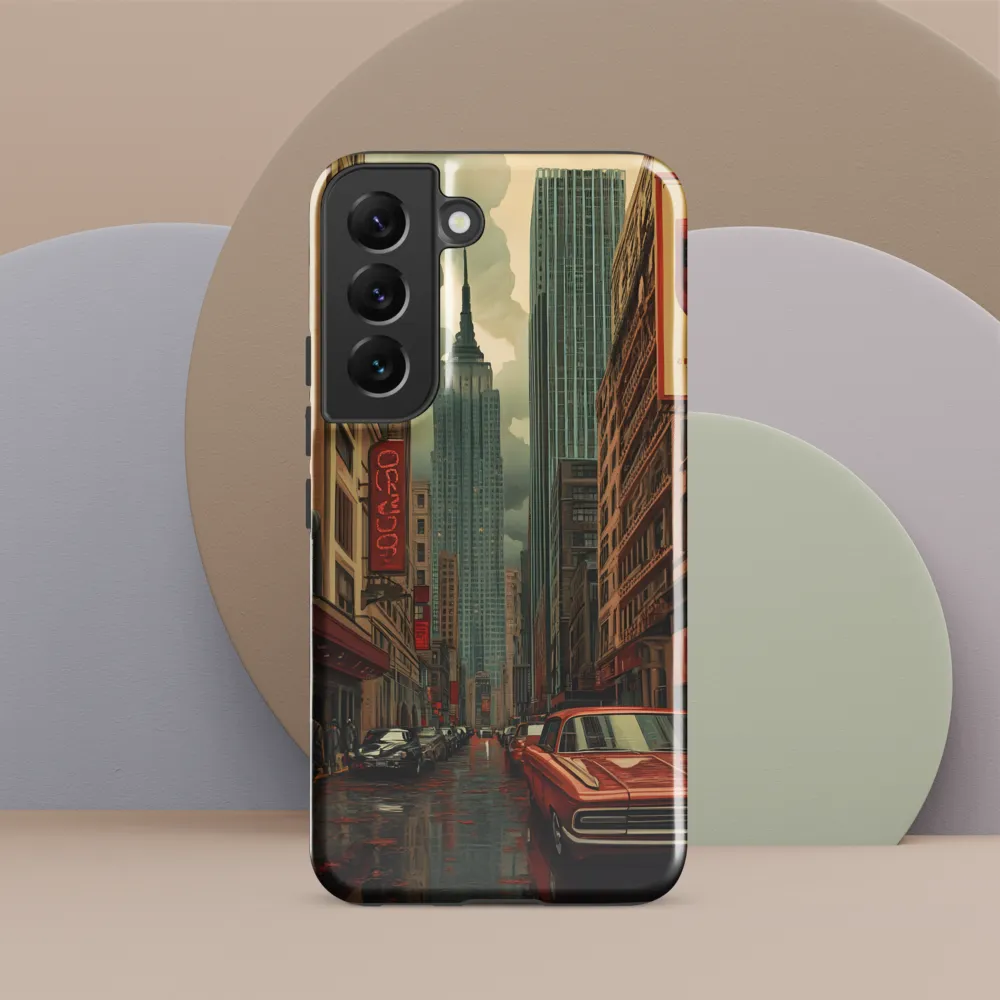 Nostalgic Cityscape: Reflections of a Forgotten Era