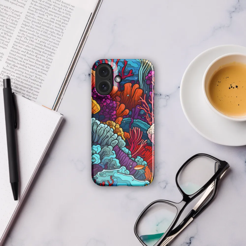 Vibrant Underwater Symphony | Phone Case |  16 | Snap Case | Glossy