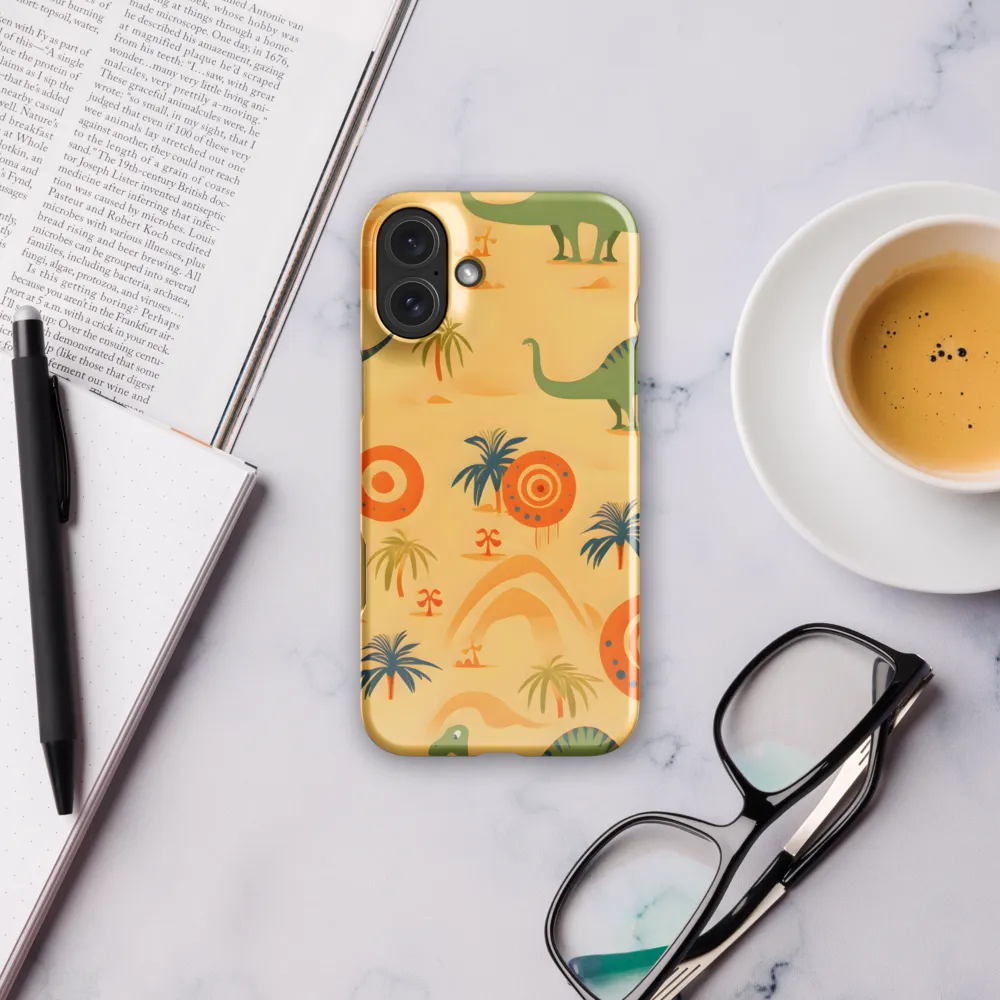 Prehistoric Playtime | Phone Case |  16 Plus | Snap Case | Glossy