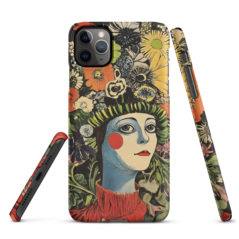 Floral Whimsy: A Portrait of Nature's Embrace