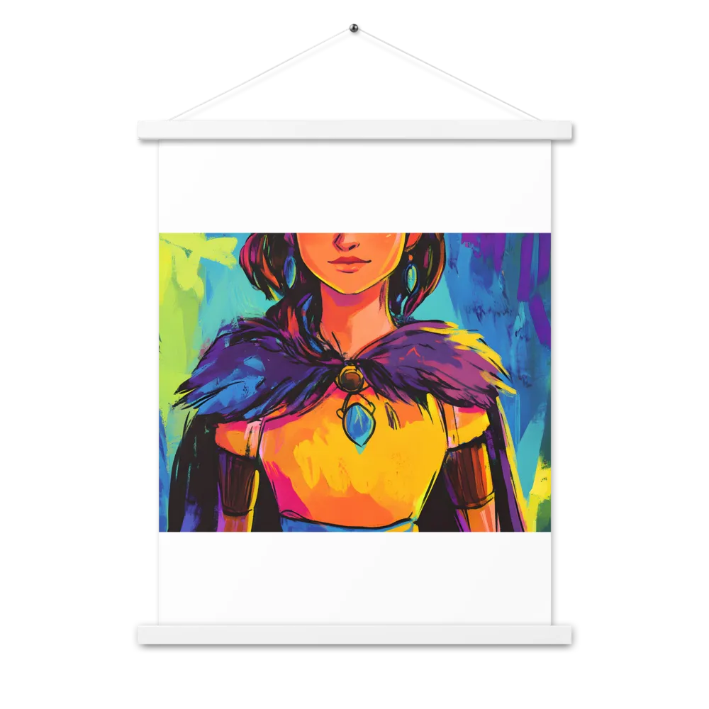 Guardian of Colors | Poster With White Wood Hanger | 18″×24″