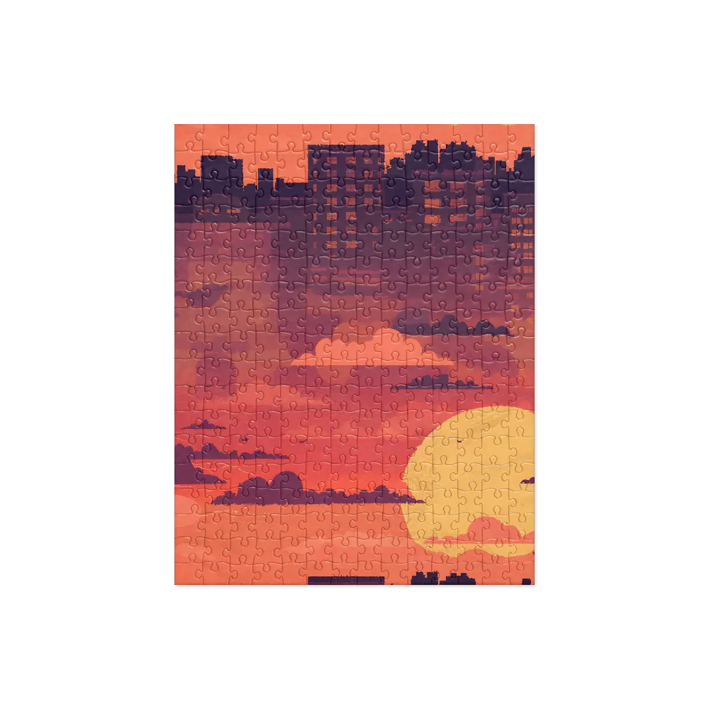 Urban Dusk: A Symphony of Cityscapes