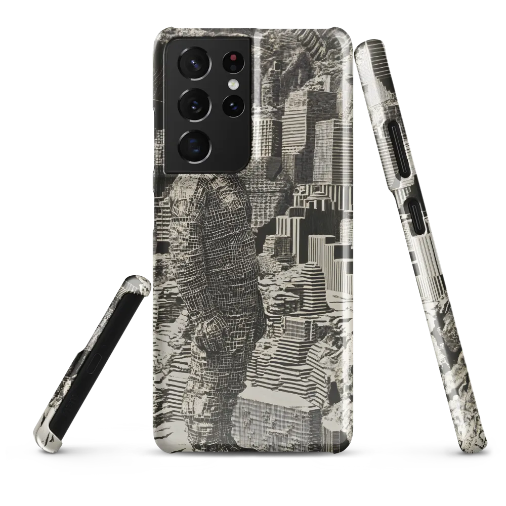 Contemplation in an Abstract Landscape | Phone Case |  S21 Ultra | Snap Case | Glossy