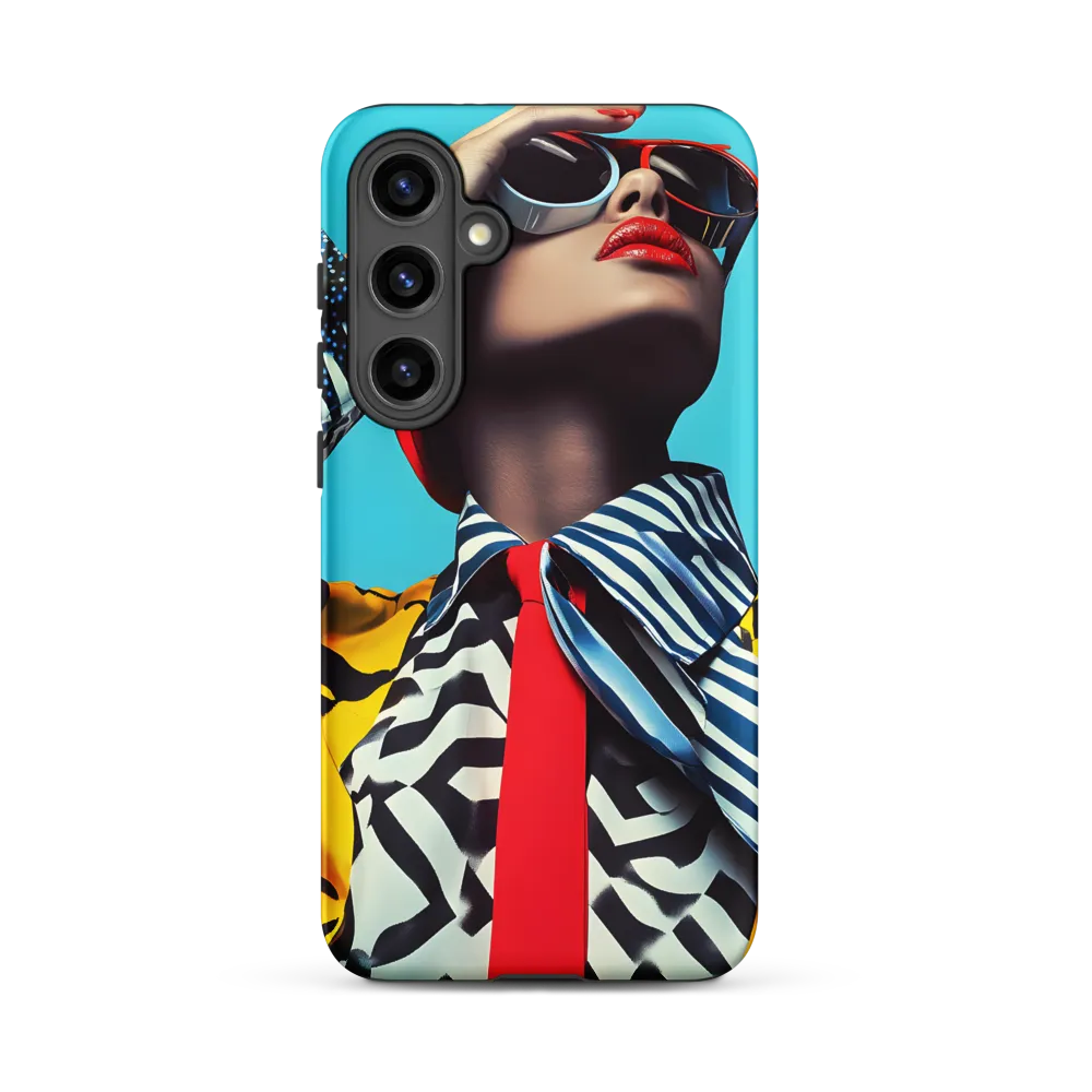 Chic Confidence in Bold Patterns