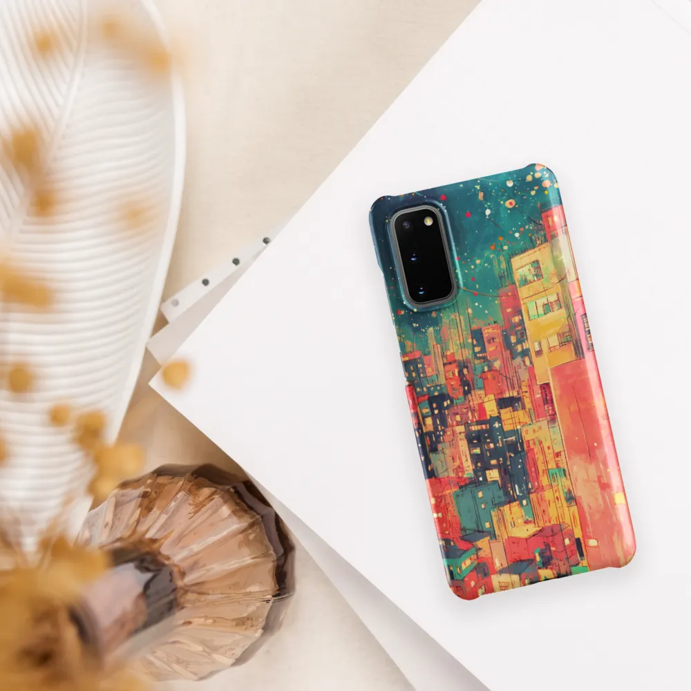 City of Dreams: A Nocturnal Reverie | Phone Case |  S20 | Snap Case | Matte