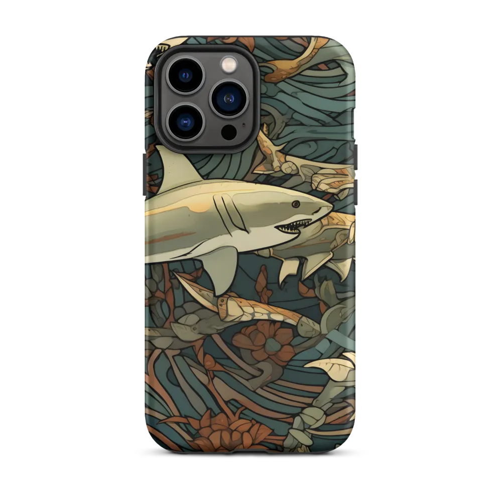 Dynamic Harmony of Sharks and Flora
