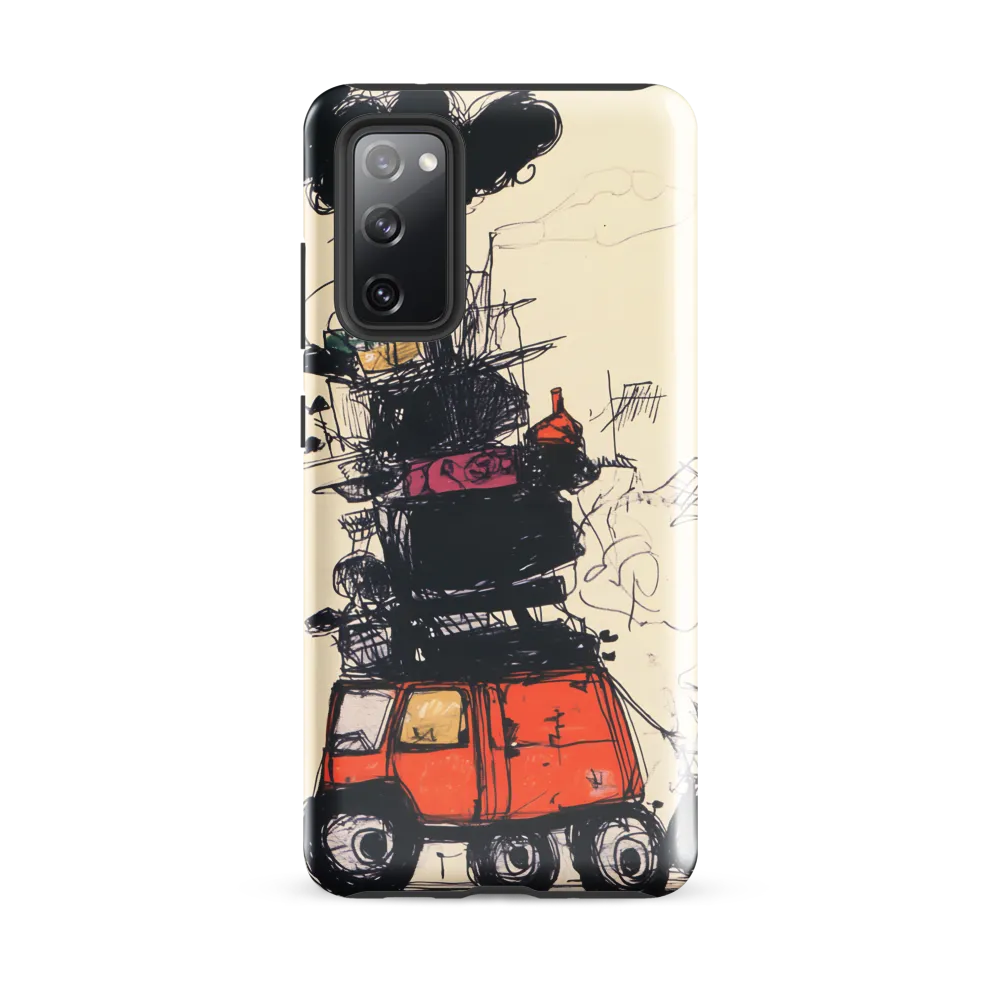 The Whimsical Hauler | Phone Case |  S20 FE | Tough Case | Glossy