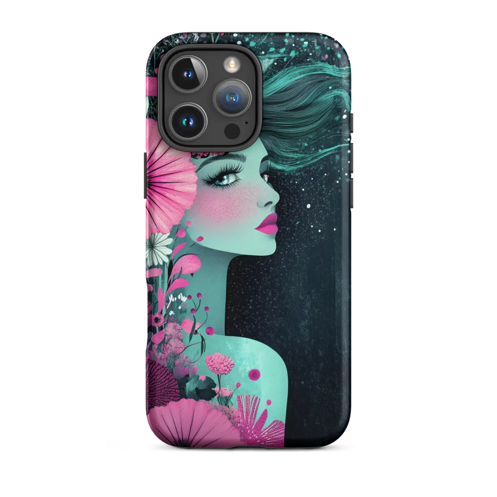 Floral Harmony: Portrait of Serenity