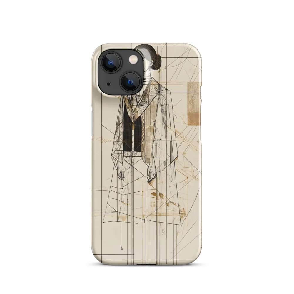 Elegance in Lines | Phone Case |  14 | Snap Case | Glossy