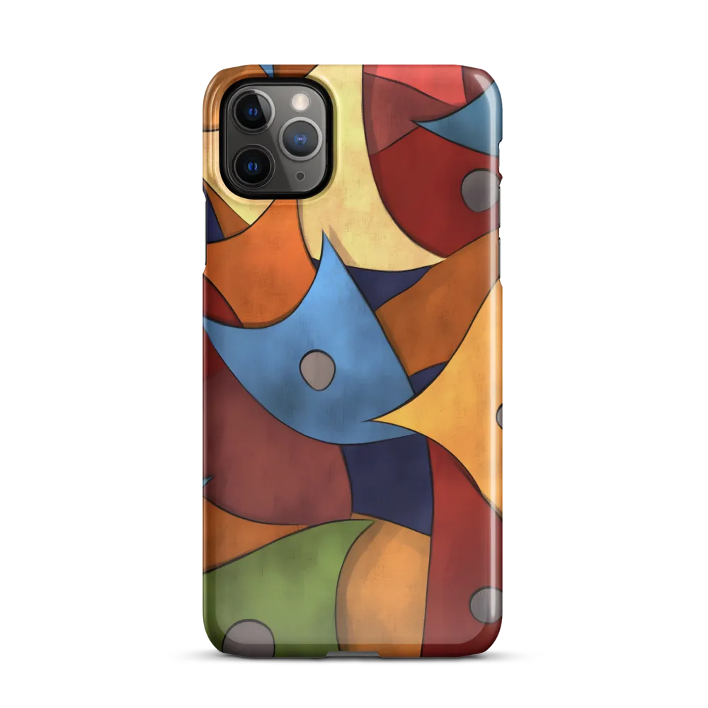 Vibrant Interplay of Shapes | Phone Case |  11 Pro Max | Snap Case | Glossy