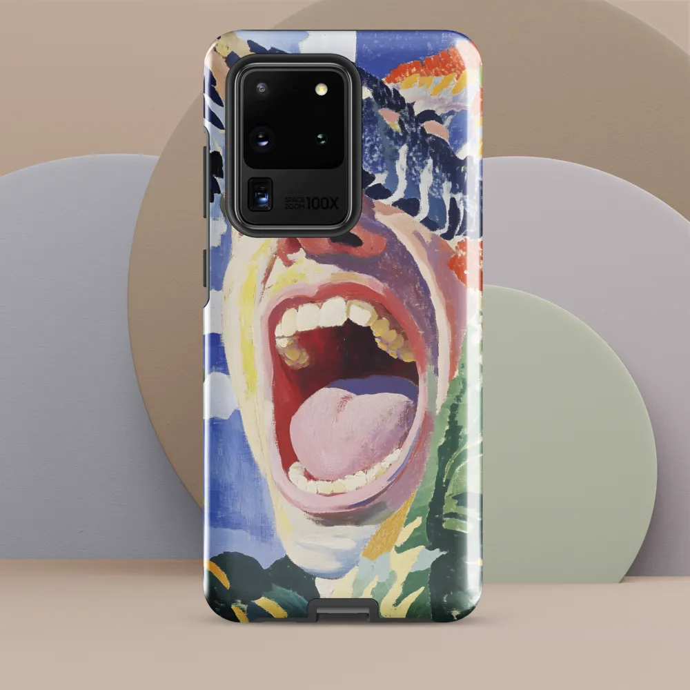 The Echo of Anguish | Phone Case |  S20 Ultra | Tough Case | Glossy