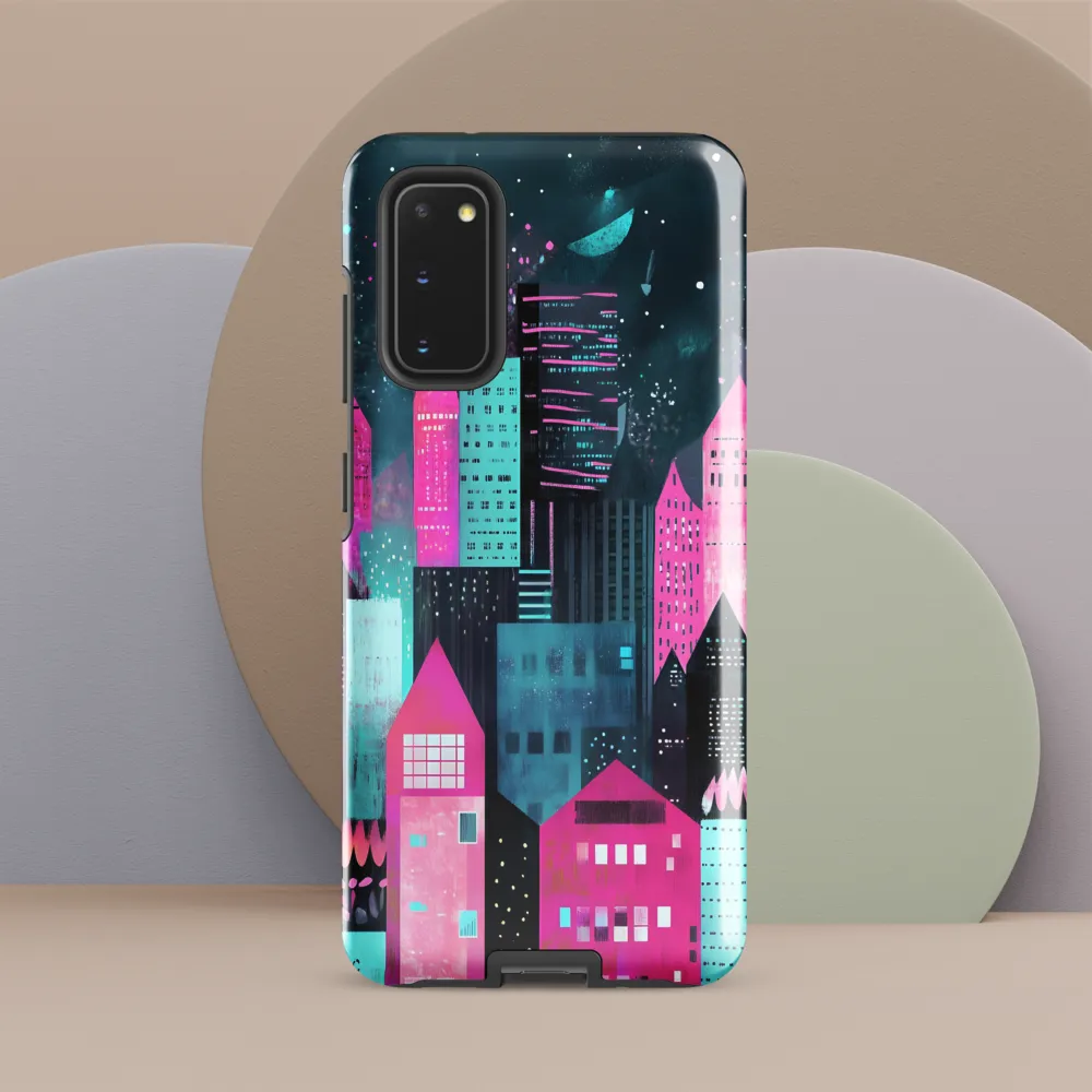 Neon Night Skyline