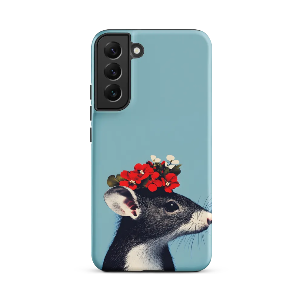 Whimsical Flora: A Mouse's Floral Crown