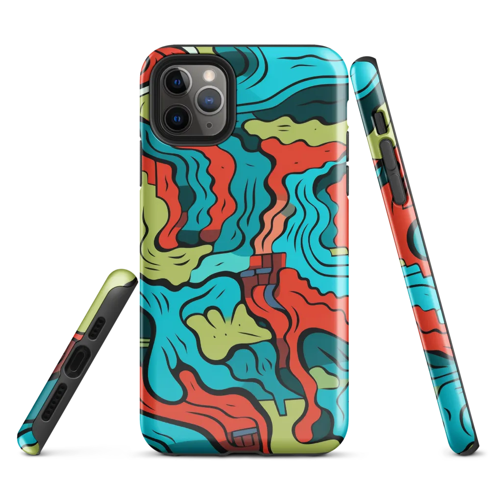 Flow of Color | Phone Case |  11 Pro Max | Tough Case | Glossy