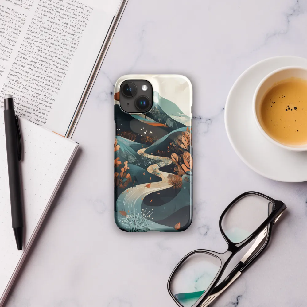 Whispers of Autumn: A Serene Journey | Phone Case |  15 | Snap Case | Glossy