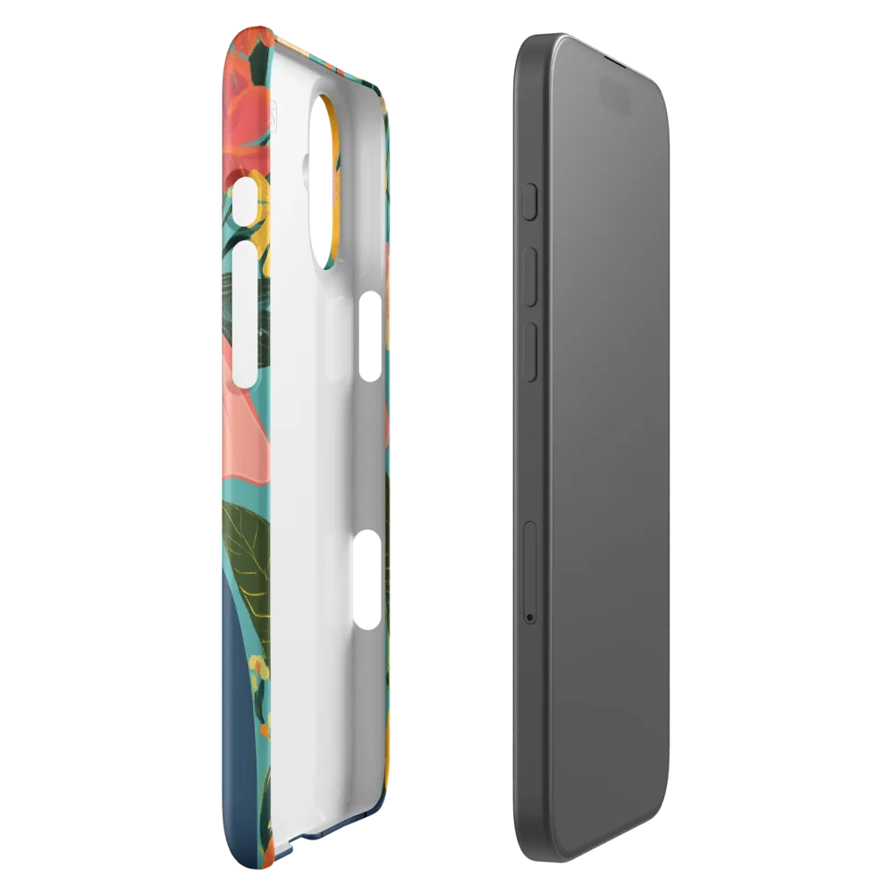Elegance in Bloom | Phone Case |  16 Plus | Snap Case | Glossy