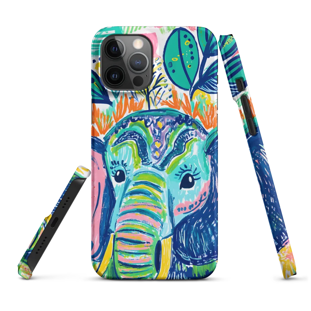 Whimsical Elephant Portrait