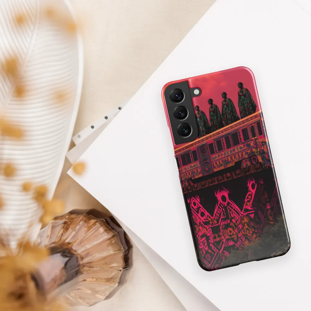 Elevated Dreams: A Surreal Journey | Phone Case |  S22 Plus | Snap Case | Glossy