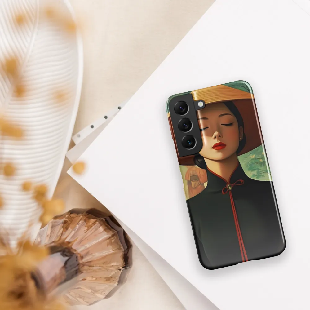 Elegance in Tranquility | Phone Case |  S22 | Snap Case | Glossy