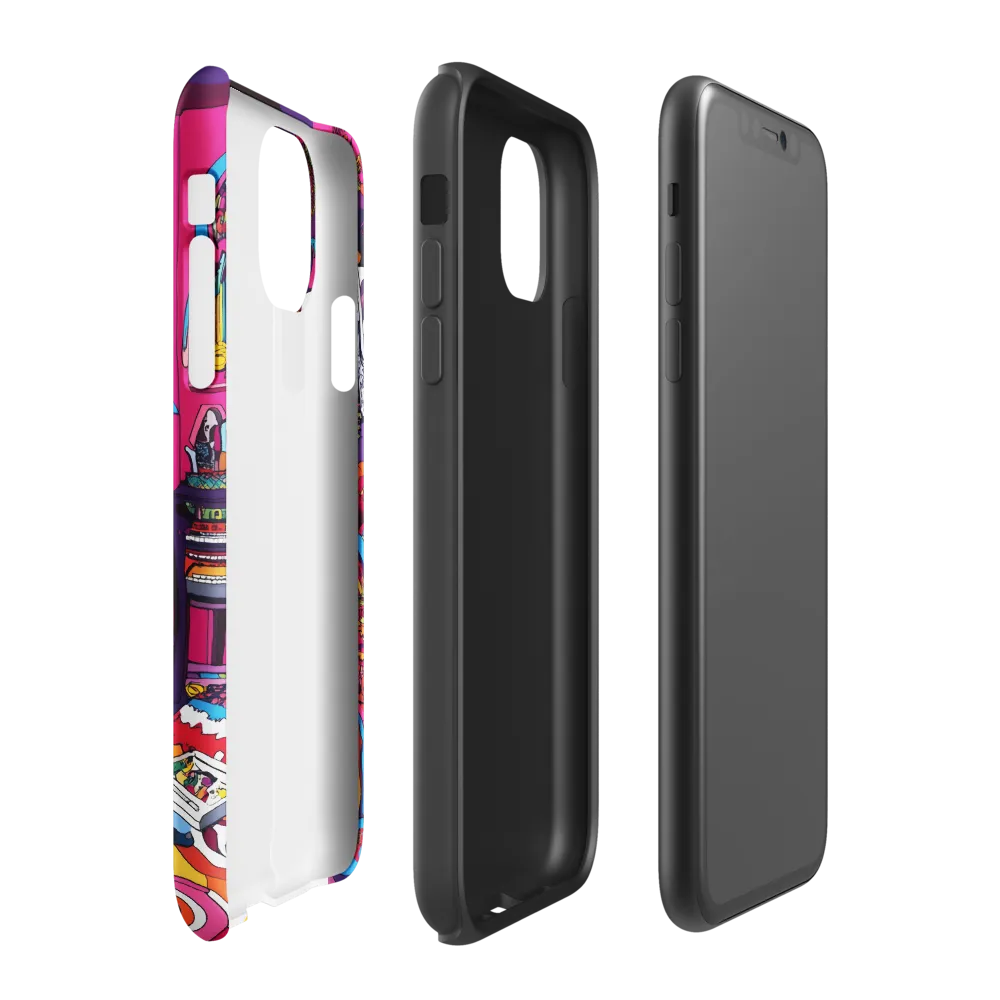 Psychedelic Reverie | Phone Case |  11 | Tough Case | Glossy