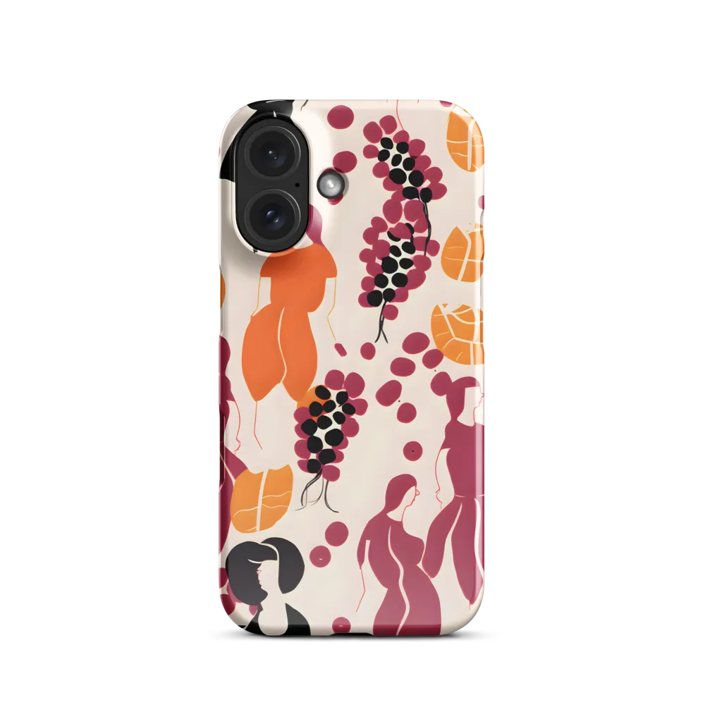 Fashion and Flora: An Abstract Dance | Phone Case |  16 | Snap Case | Glossy