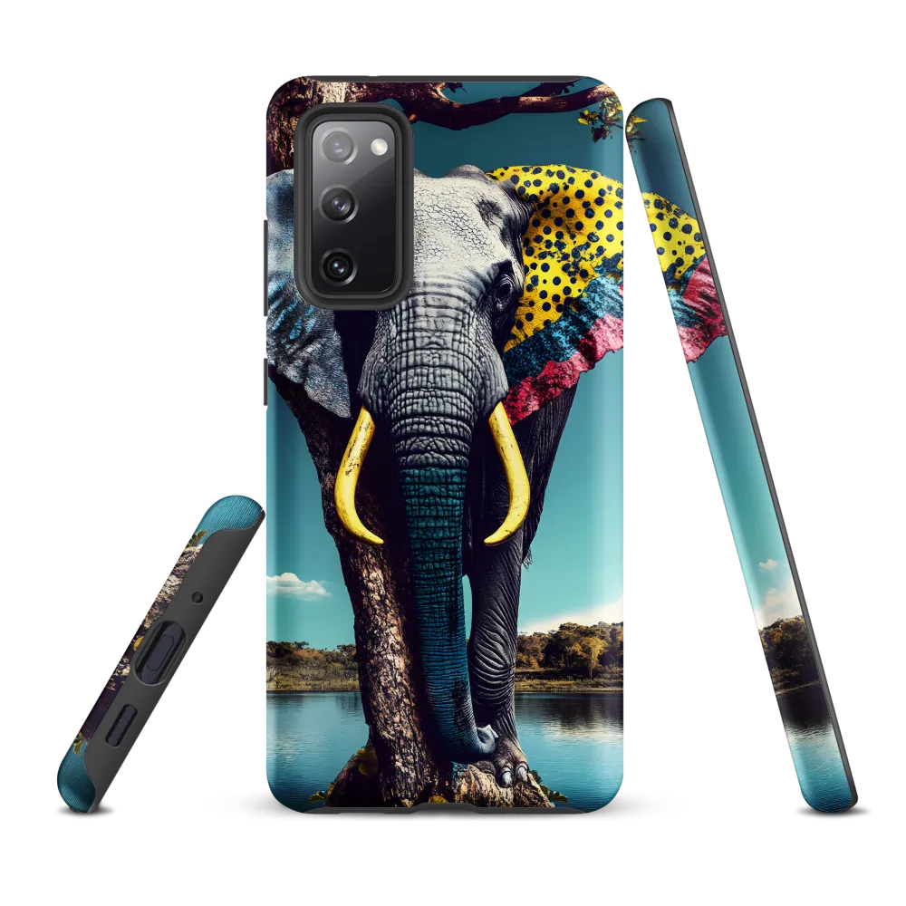 Playful Elegance: The Surreal Elephant