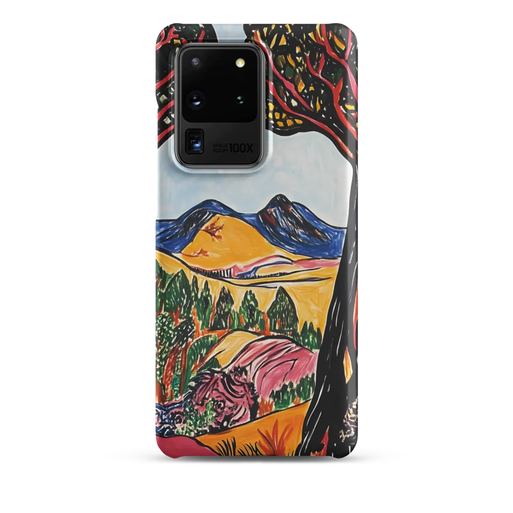 Vibrant Nature's Embrace | Phone Case |  S20 Ultra | Snap Case | Matte