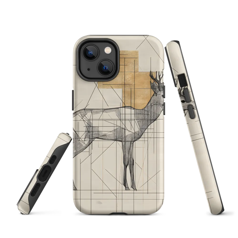 Geometric Elegance: The Majestic Deer