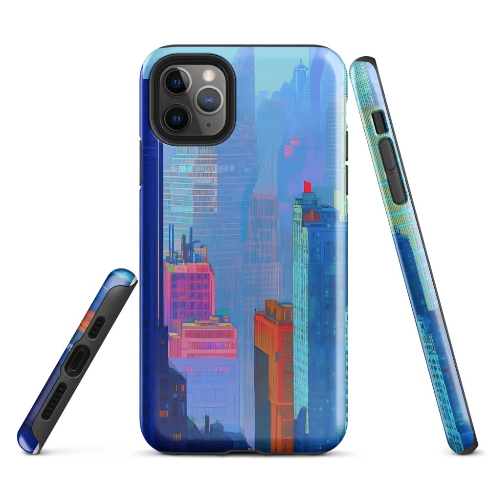 Urban Dreamscape: A Futuristic City | Phone Case |  11 Pro Max | Tough Case | Glossy