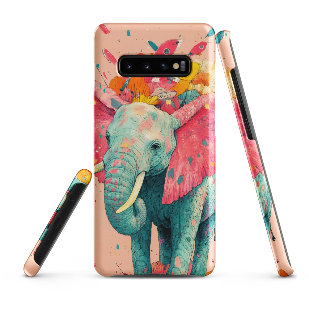 Whimsical Elegance: The Floral Elephant
