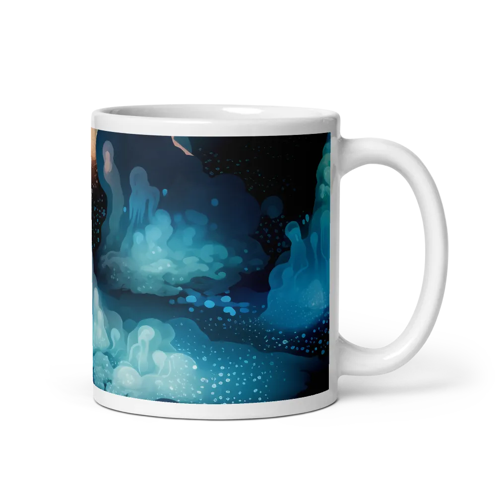 Mystical Cosmic Nebulae | Mug with White inside | 11 oz