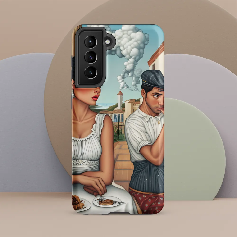 Tension Between Worlds | Phone Case |  S21 FE | Tough Case | Matte
